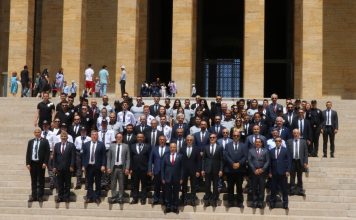 ANITKABİR’DE ATAMIZIN HUZURUNA ÇIKTIK